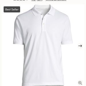 Elegant White Polo Shirt
